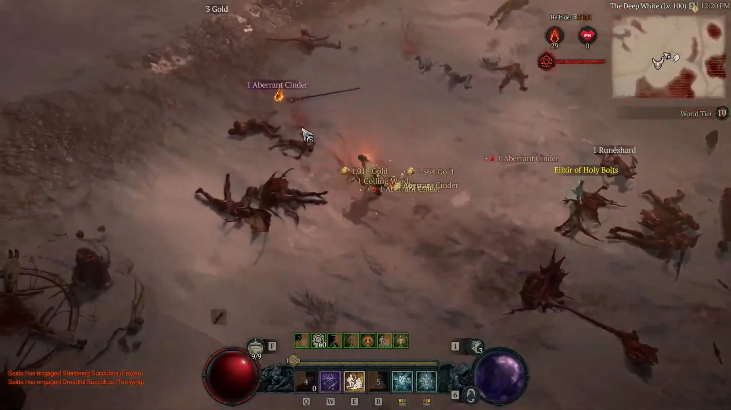 Diablo 4 Season 4, which provides players with a wider view of their surroundings during gameplay.